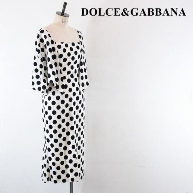 DOLCE&GABBANA(ドルチェアンドガッバーナ)のSL AD0012 高級 美品 DOLCE&GABBANA ドルチェ＆ガッバーナ レディースのワンピース(ロングワンピース/マキシワンピース)の商品写真