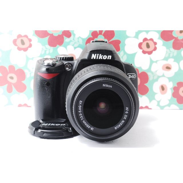 Nikon - ❤️小さい軽い簡単綺麗❤Nikon D40❤届いてすぐ使える