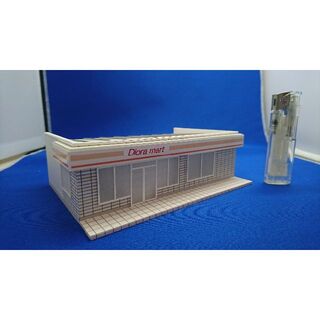 ◇オリジナル店舗建築模型13◇スケール1/87 HOゲージインテリア　鉄道模型(鉄道模型)