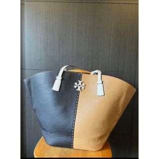 トリーバーチ(Tory Burch)のトリーバーチ　レザートート　マルチカラー　美品(トートバッグ)