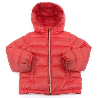 モンクレール(MONCLER)の【本物保証】 モンクレール MONCLER キッズ ダウンジャケット ダウンコート アウター 赤 サイズ3(ジャケット/上着)