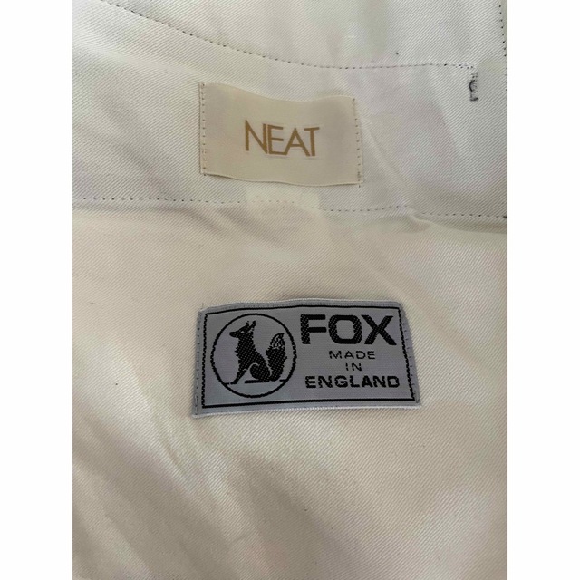 COMOLI(コモリ)のNEAT FOX BROTHERS Plain TAPERED Brown メンズのパンツ(スラックス)の商品写真