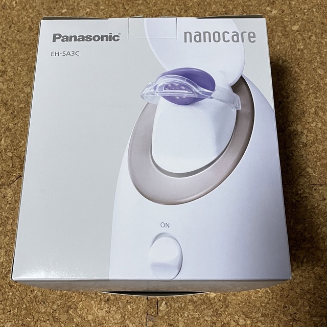 新品 パナソニックスチーマーナノケア EH-SA3C-N - フェイスケア/美顔器