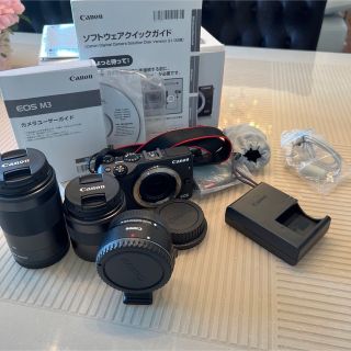 限定値下げ 美品 CANON EOS M3 ミラーレス一眼カメラ 動作確認済みの
