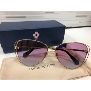 ヴィトン(LOUIS VUITTON) ピンク サングラス/メガネ(レディース)の通販