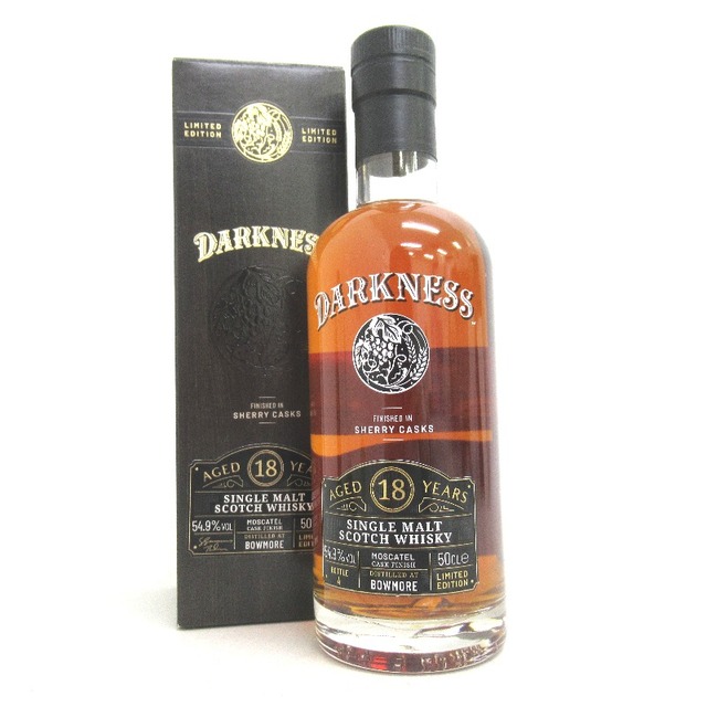 ウイスキー未開封★BOWMORE 18年 モスカテル シェリーカスクフィニッシュ 500ml