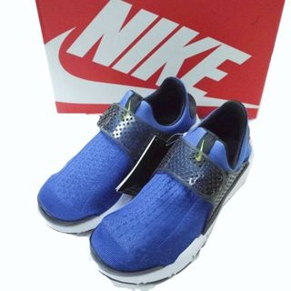 ナイキ(NIKE)のNIKE ナイキ SOCK DART KJCRD ソックダート ジャガード 819686-405 US9(27cm) BLUE JAY/VOLT-STAR BLUE-BLACK スニーカー シューズ【新古品】【中古】【NIKE】(スニーカー)