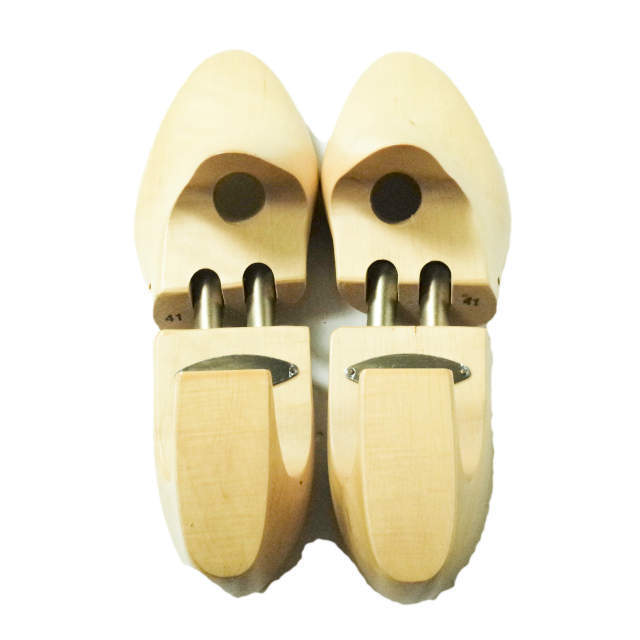 ETS.MATERIAUX マテリオ フランス製 木製 シューツリー 41 ベージュ EDIFICE エディフィス シューキーパー【中古】【ETS.MATERIAUX】 メンズの靴/シューズ(その他)の商品写真