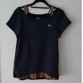 プーマ(PUMA)のプーマ　レディース　Tシャツ(Tシャツ(半袖/袖なし))