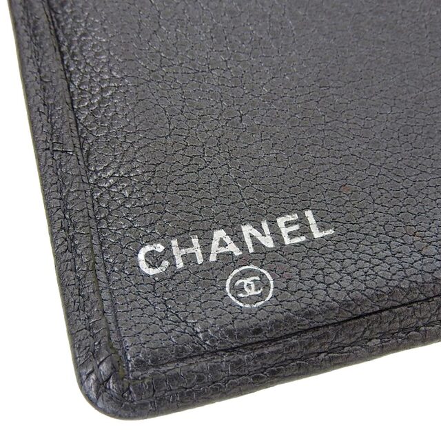 CHANEL(シャネル)の【本物保証】 シャネル CHANEL ココマーク 二つ折長財布 メタリックラムスキン グレー 11番台 シール付 レディースのファッション小物(財布)の商品写真