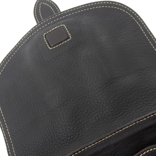 【本物保証】 超美品 バリー BALLY フリンジ STITCHING セミショルダーバッグ ワンショルダーバッグ レザー ブラウン