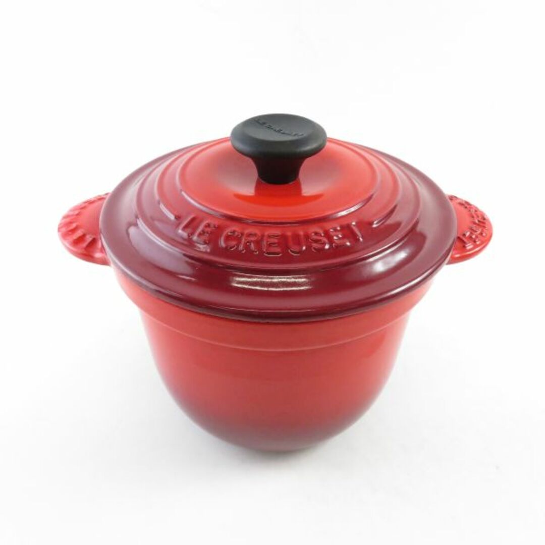 Le Creuset ルクルーゼ ココット・エブリィ 両手鍋 1点 18cm ご飯 鋳物