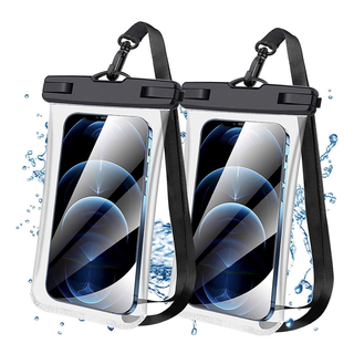 ❤️スマホ 防水ケース❤️ストラップ付き 完全防水 2枚セット iPhone(iPhoneケース)