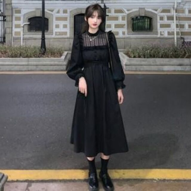 フリルワンピース Mサイズ