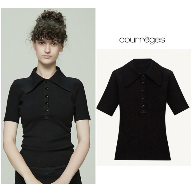 courreges クレージュ ポロシャツ