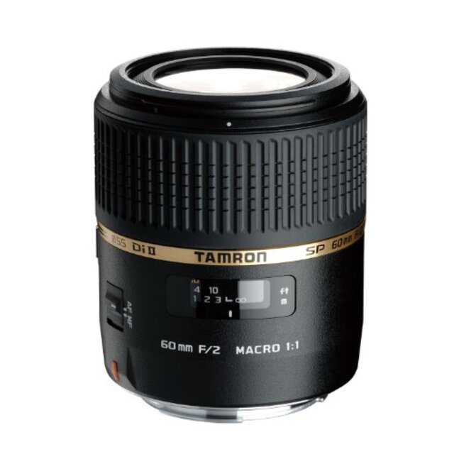 TAMRON 単焦点マクロレンズ SP AF60mm F2 DiII MACRO 1:1 ニコン用 APS-C専用 G005NII 2mvetro