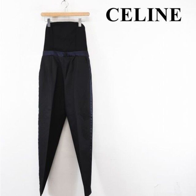 SL AD0001フランス製 高級 CELINE セリーヌ ハイウエスト 光沢