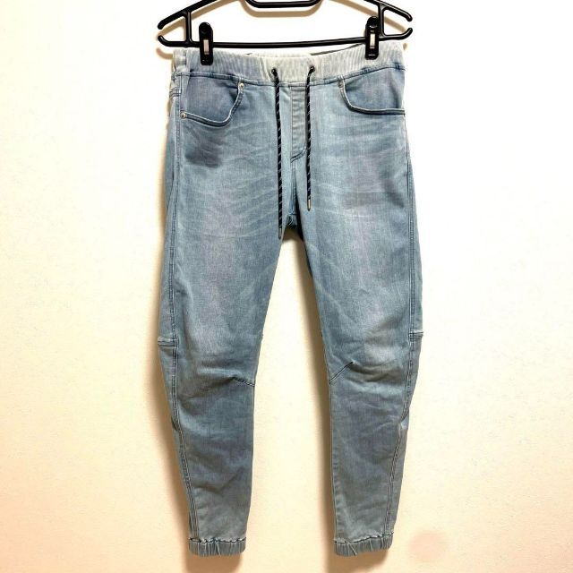 BAYFLOW(ベイフロー)のベイフローデニムデニムスウェットジョガーパンツ　L 3 メンズのパンツ(デニム/ジーンズ)の商品写真