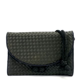 ボッテガ(Bottega Veneta) ショルダーバッグ(レディース)（サテン）の