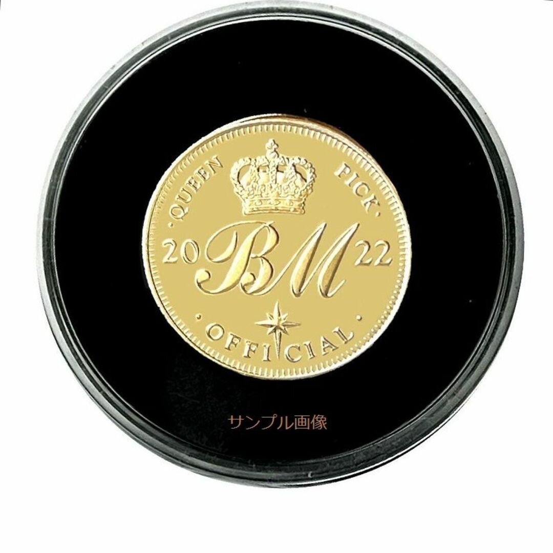 Queen クイーン 2022 ゴールド コイン ギターピック Queen クイーン 2022 ゴールド コイン ギターピック