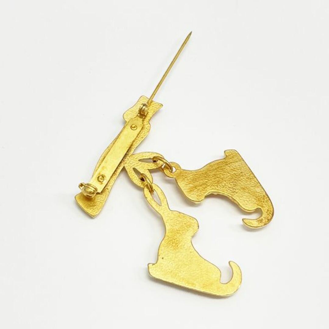 Hermes - HERMES スケートシューズ モチーフ ブローチ GPの通販 by