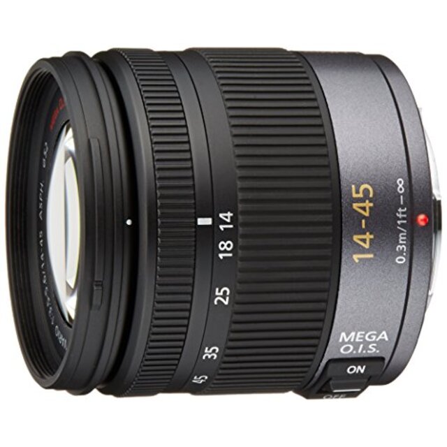 パナソニック 標準ズームレンズ マイクロフォーサーズ用 ルミックス G VARIO 14-45mm/F3.5-5.6 ASPH/MEGA O.I.S. H-FS014045 2mvetro