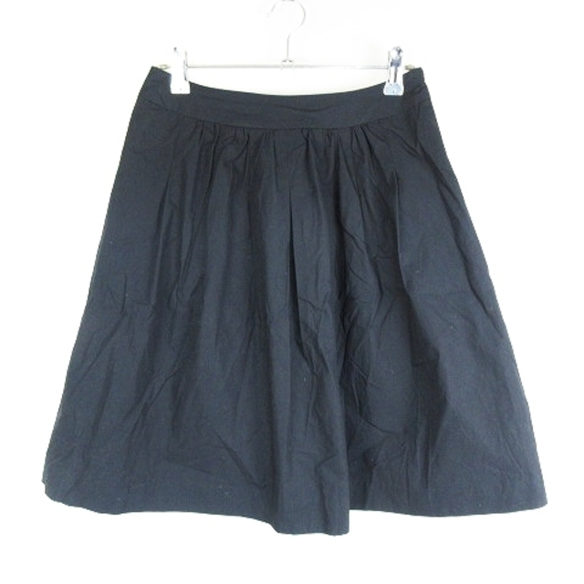 MK MICHEL KLEIN(エムケーミッシェルクラン)のエムケー ミッシェルクラン スカート フレア ミニ サイドファスナー 38 紺 レディースのスカート(ミニスカート)の商品写真
