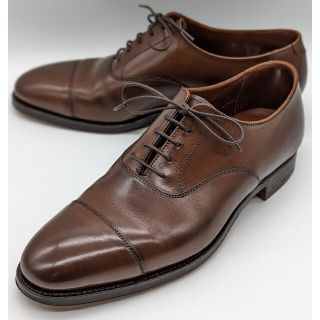 クロケットアンドジョーンズ(Crockett&Jones)の【極美】クロケット＆ジョーンズ ストレートチップ ケント サイズ5E【送料無料】(ドレス/ビジネス)