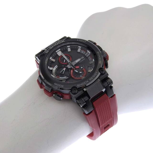 CASIO(カシオ)の【本物保証】 箱・保付 超美品 カシオ CASIO G-SHOCK MTG メンズ 電波ソーラー 腕時計 Gショック ジーショック B1000 B 1A4JF メンズの時計(腕時計(アナログ))の商品写真