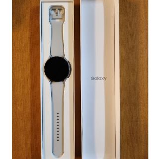 サムスン(SAMSUNG)のGalaxy Watch4 Aluminum Silver 44㎜(その他)