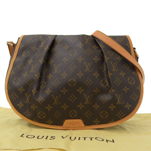 【本物保証】 布袋付 美品 ルイヴィトン LOUIS VUITTON モノグラム メニルモンタンMM ショルダーバッグ M40473