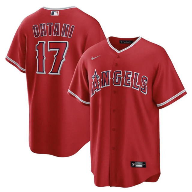 正規品 大谷翔平 ロサンゼルスエンゼルス レプリカユニフォーム L