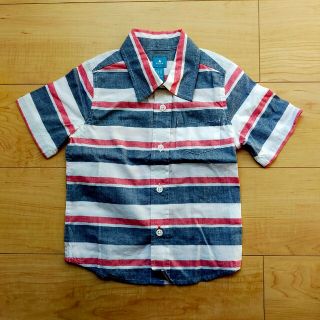 ベビーギャップ(babyGAP)のGAP　ボーダーシャツ　100(Tシャツ/カットソー)