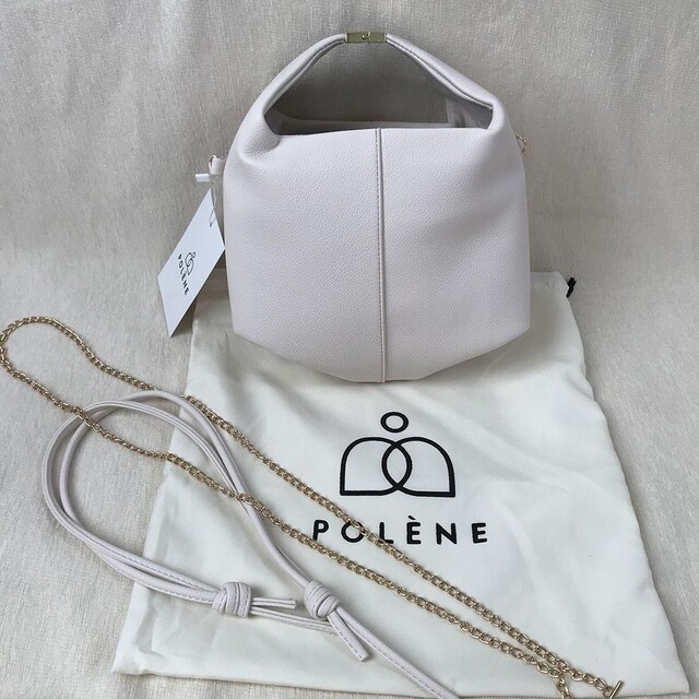 POLENE ポレーヌ Beri ショルダーバッグ 高知インター店 新作POLENE ショルダーバッグ ハンドバッグ ブラック