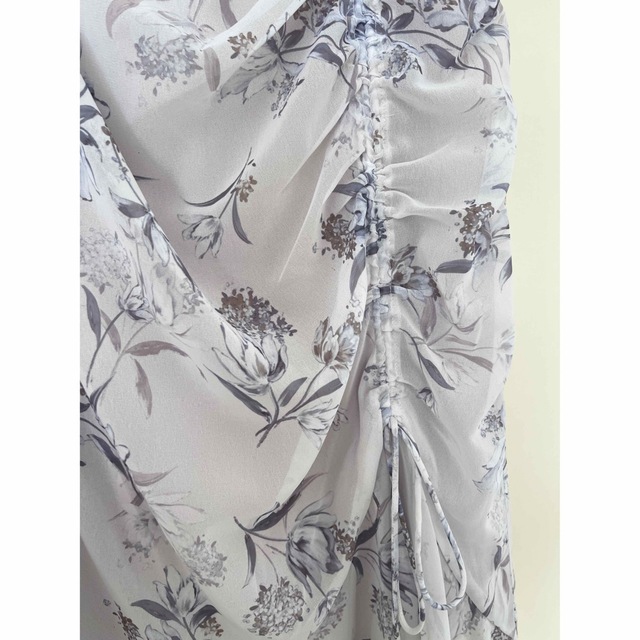 Herlipto Gentiana Print Frill Set Up ロングワンピース | endageism.com