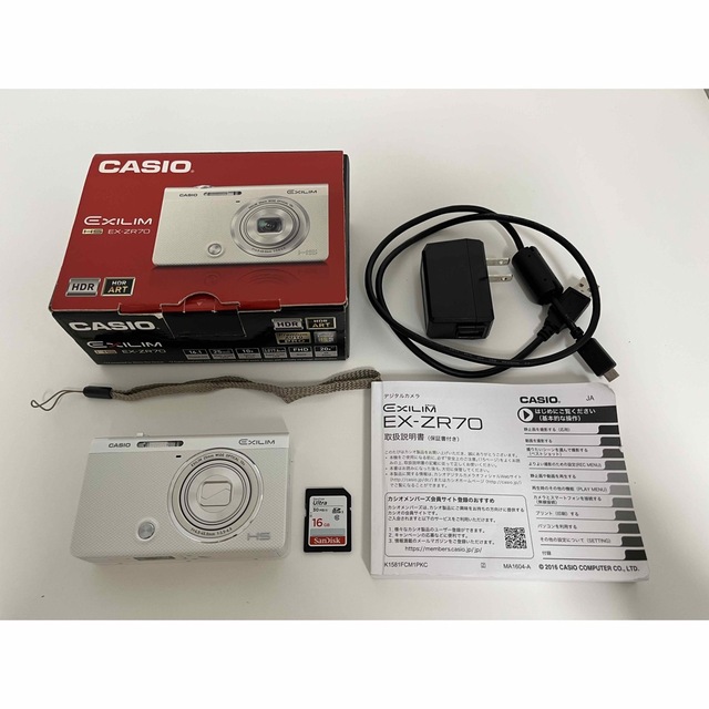 CASIO EXILIM EX-ZR70 デジタルカメラ コンパクトデジタルカメラ CASIO EXILIM EX-ZR70 デジタルカメラ コンパクトデジタルカメラ