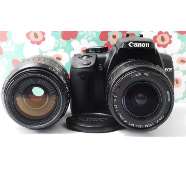 Canon - ❤初心者大人気❤Kiss X 望遠レンズつき❤スマホに転送 Canon - ❤初心者大人気❤Kiss X 望遠レンズつき❤スマホに転送