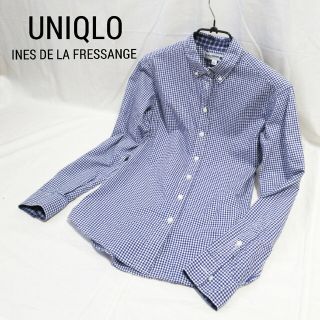 ユニクロ(UNIQLO)のユニクロ イネス UNQLO INES シャツ チェック ギンガムチェック(シャツ/ブラウス(長袖/七分))