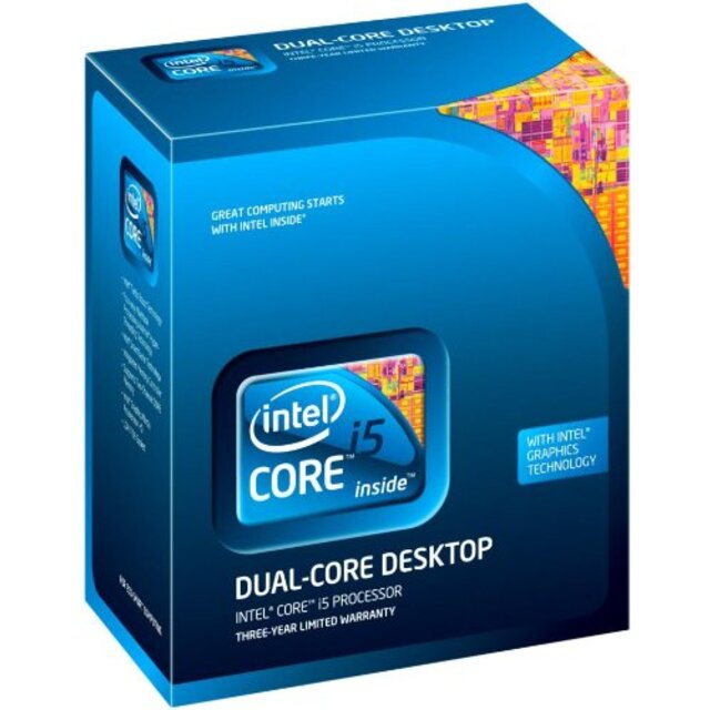 Intel Core i5 i5-661 3.33GHz 4M LGA1156 BX80616I5661 wyw801m