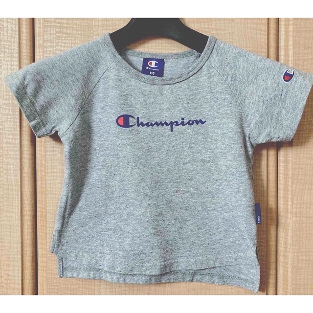 earth music & ecology(アースミュージックアンドエコロジー)のお値下げ！Champion  Tシャツ　サイズ110 キッズ/ベビー/マタニティのキッズ服男の子用(90cm~)(Tシャツ/カットソー)の商品写真