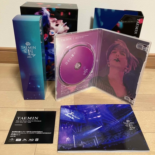 SHINee(シャイニー)のTAEMIN THE 1st STAGE NIPPON BUDOKAN  FC盤 エンタメ/ホビーのDVD/ブルーレイ(ミュージック)の商品写真