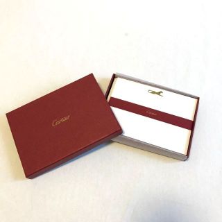 カルティエ(Cartier)の未使用 Cartier カルティエ レターセット 便箋 封筒 非売品(ノベルティグッズ)