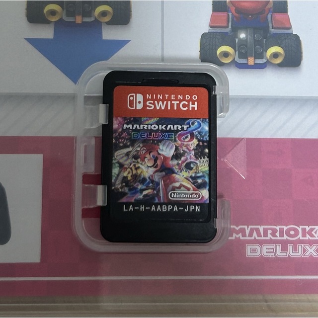 Nintendo Switch(ニンテンドースイッチ)のNintendoSwitchマリオカート8DX 中古送料込 エンタメ/ホビーのゲームソフト/ゲーム機本体(家庭用ゲームソフト)の商品写真