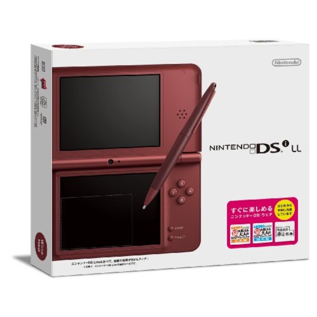 ニンテンドーDSi LL ワインレッド【メーカー生産終了】 wyw801m