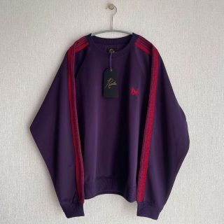 ニードルス(Needles)のスウェット　XL  Dk.parple ダークパープル　22aw sweat(スウェット)