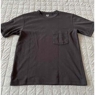 ユニクロ(UNIQLO)のユニクロ 160 エアリズムコットンクルーネックTシャツ(Tシャツ/カットソー)