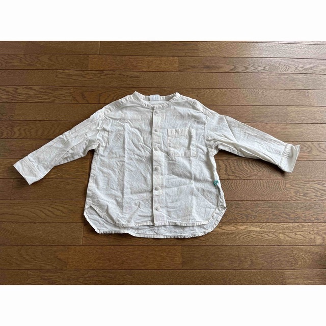 BREEZE(ブリーズ)のBREEZE ノーカラーシャツ　ブラウス　110cm キッズ/ベビー/マタニティのキッズ服男の子用(90cm~)(ブラウス)の商品写真