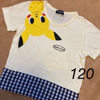 クレードスコープ(kladskap)の【中古】120 ピカチュウ  Tシャツ(Tシャツ/カットソー)