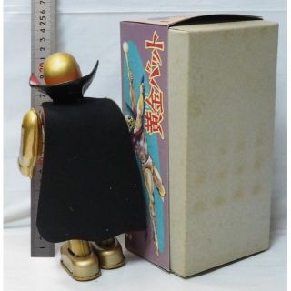 ビリケン【黄金バット】復刻ブリキ ゼンマイ歩行 TIN TOY 昭和レトロ