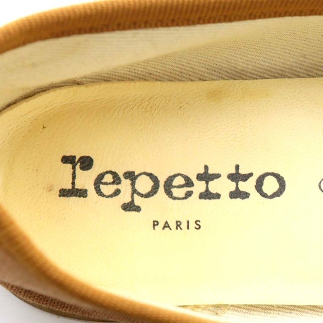 レペット Repetto バレエシューズ リボン 37 23.5cm 茶 3